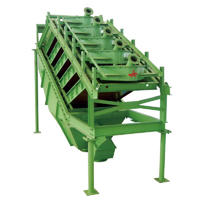 High frequency vibrating fine screen